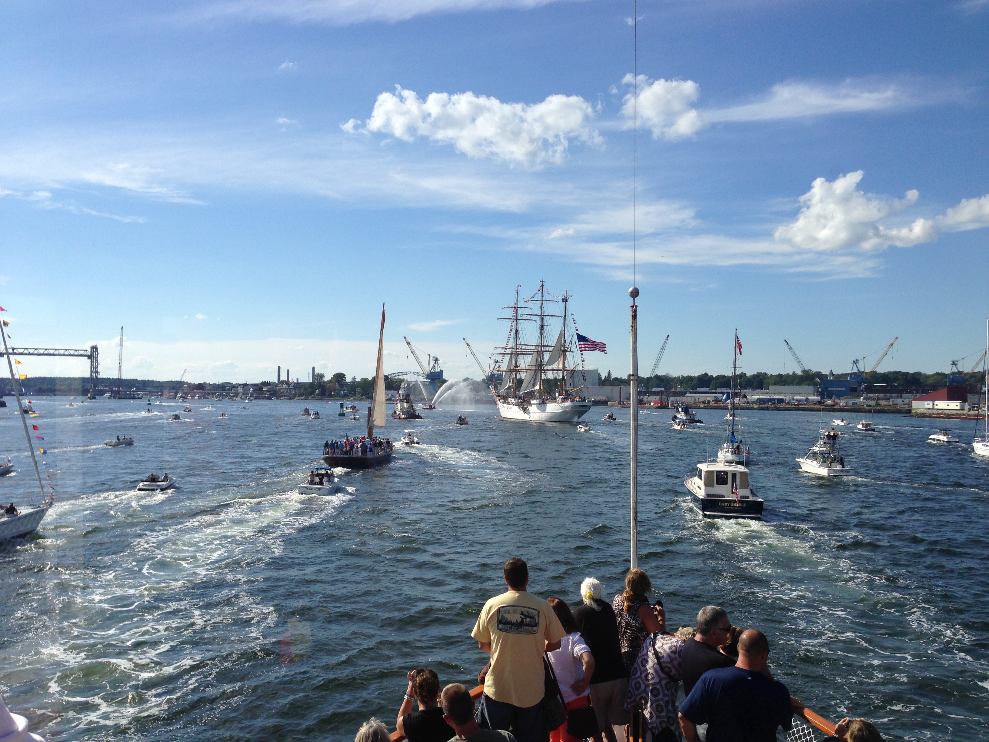 USCG EAGLE Parade of Sail Cruise Image